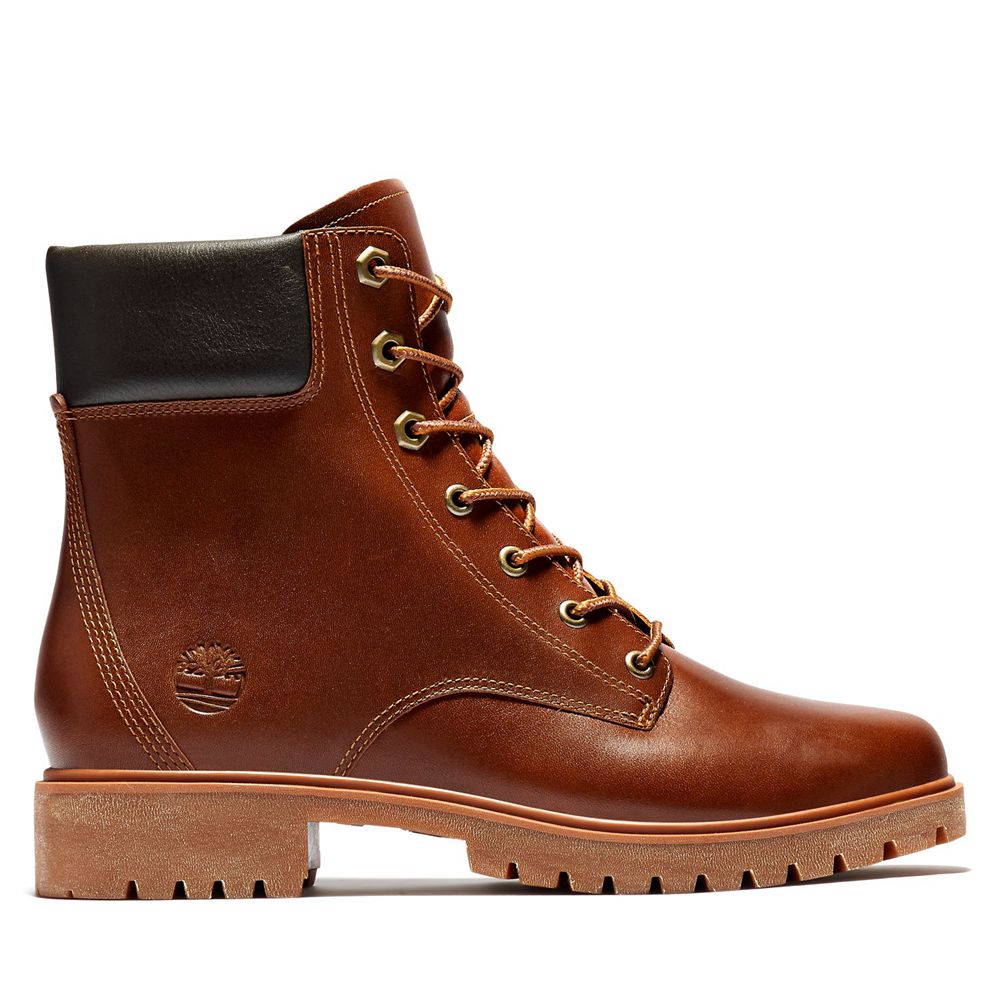 Bocanci 6-Inch Timberland Dama Maro - Jayne Waterproof - Romania - VAMGKU812